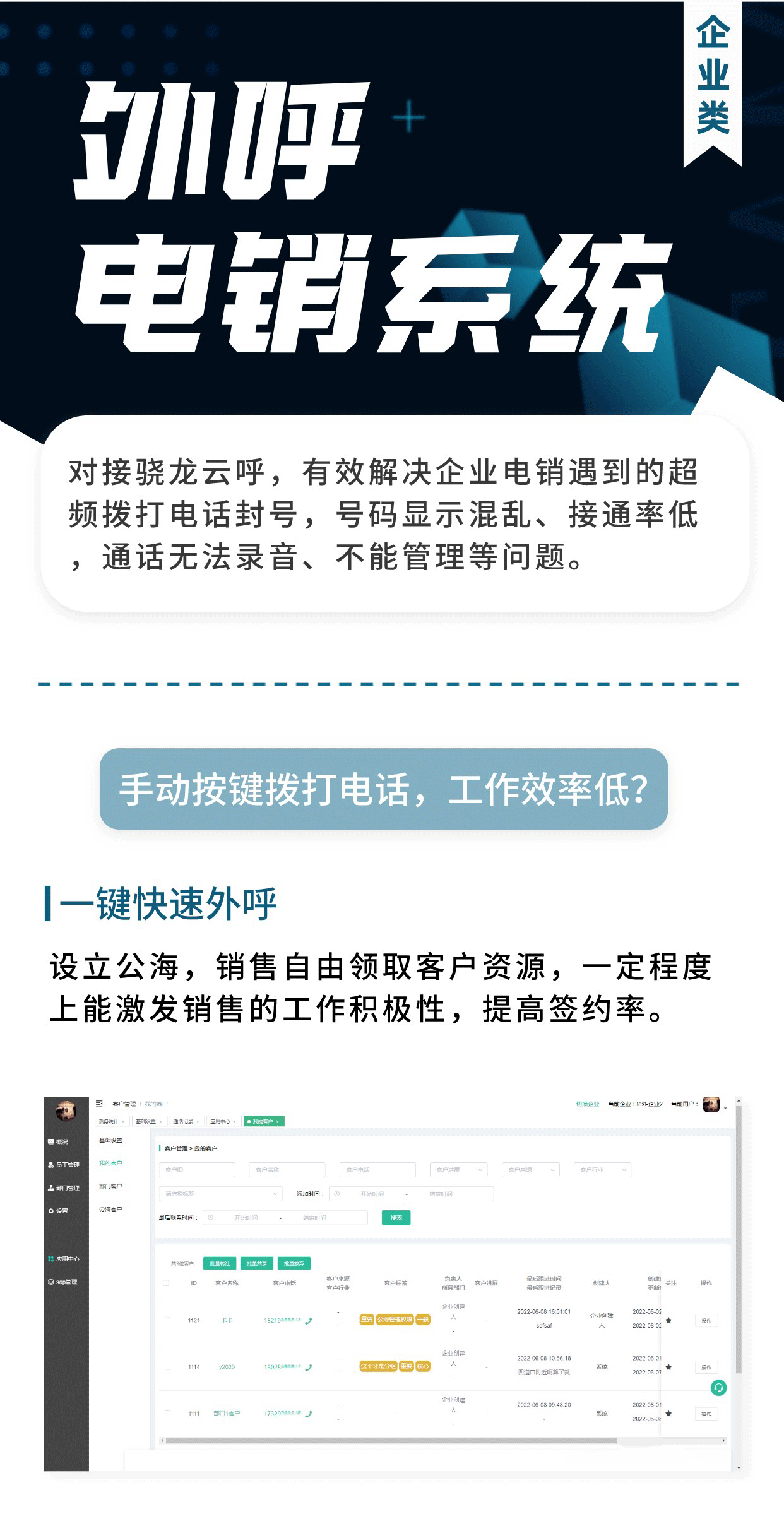 外呼电销系统：赋能线索跟进 有效提升转化