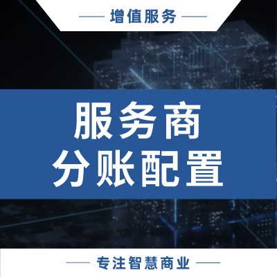 二次接入服务商分账支付