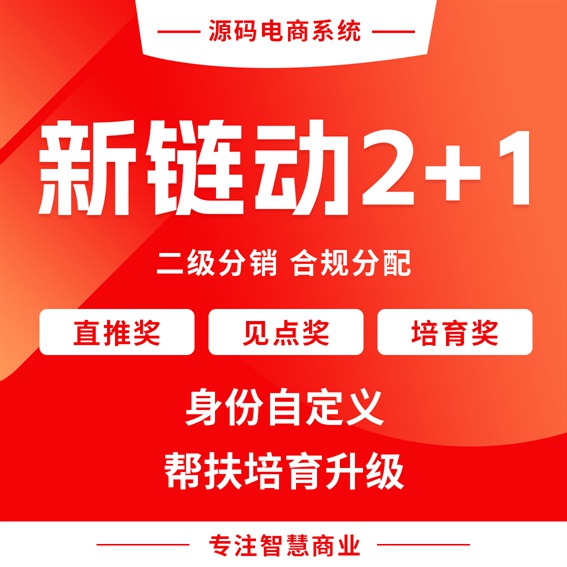 新链动2+1：二级分销 合规分配